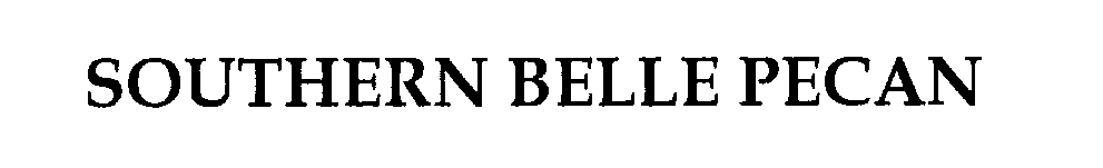 Trademark Logo SOUTHERN BELLE PECAN