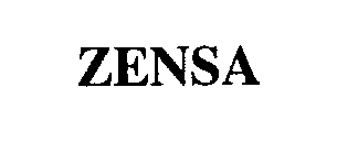 Trademark Logo ZENSA