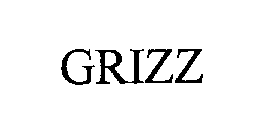 Trademark Logo GRIZZ