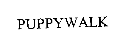 Trademark Logo PUPPYWALK