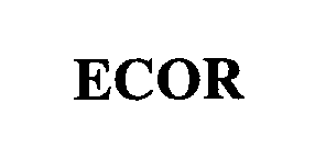 Trademark Logo ECOR