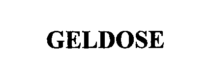 Trademark Logo GELDOSE