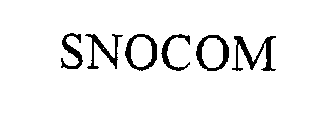 Trademark Logo SNOCOM