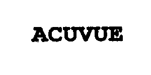Trademark Logo ACUVUE