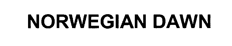 Trademark Logo NORWEGIAN DAWN