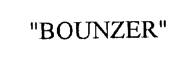 Trademark Logo BOUNZER