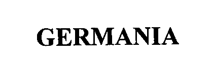 Trademark Logo GERMANIA