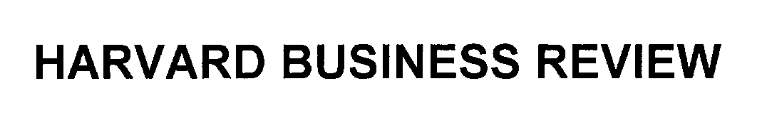 Trademark Logo HARVARD BUSINESS REVIEW