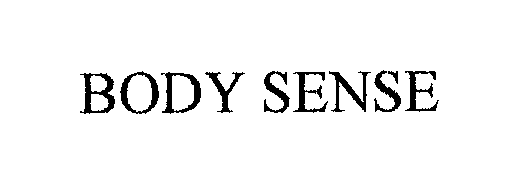 Trademark Logo BODY SENSE