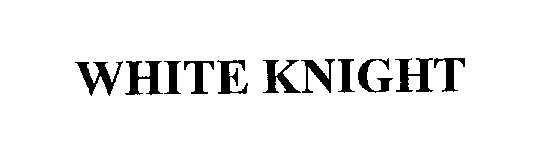 Trademark Logo WHITE KNIGHT