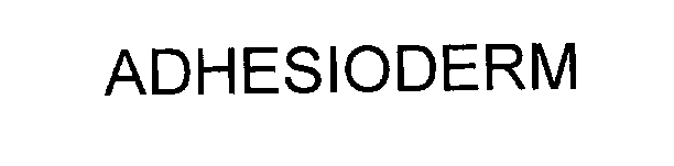 Trademark Logo ADHESIODERM