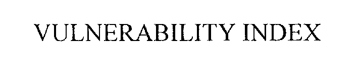 Trademark Logo VULNERABILITY INDEX
