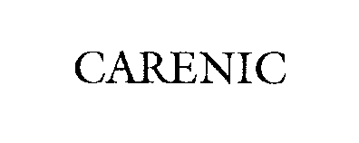 Trademark Logo CARENIC