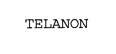Trademark Logo TELANON