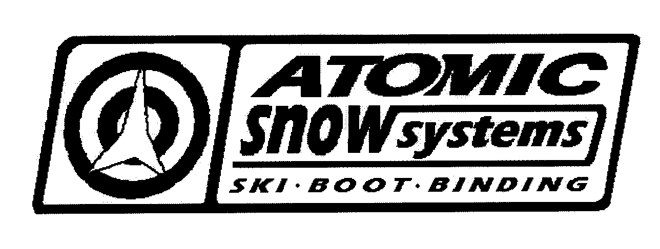  ATOMIC SNOW SYSTEMS SKI BOOT BINDING