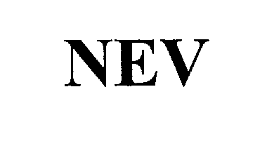 Trademark Logo NEV