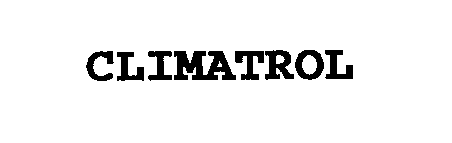 Trademark Logo CLIMATROL