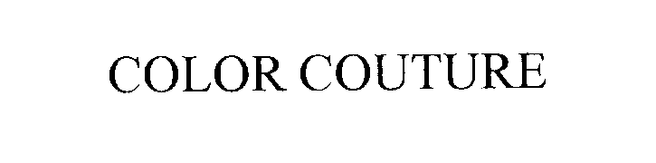 Trademark Logo COLOR COUTURE