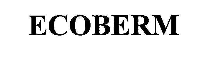 Trademark Logo ECOBERM