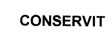 Trademark Logo CONSERVIT
