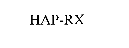 Trademark Logo HAP-RX