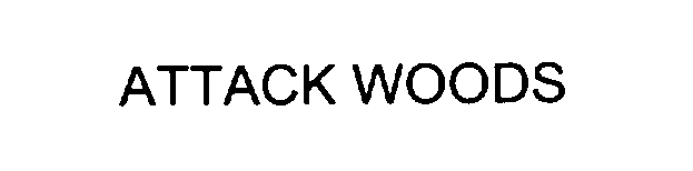 Trademark Logo ATTACK WOODS