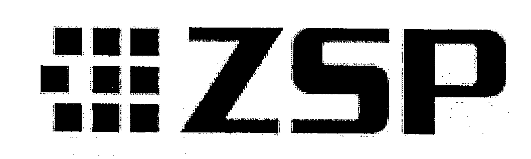 Trademark Logo ZSP