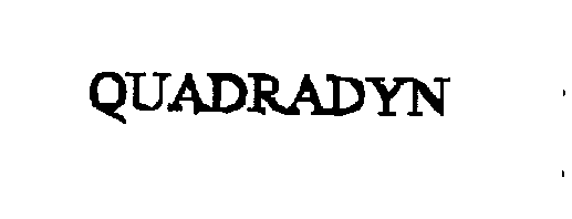 Trademark Logo QUADRADYN