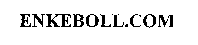 Trademark Logo ENKEBOLL.COM