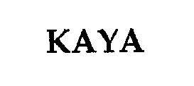 Trademark Logo KAYA