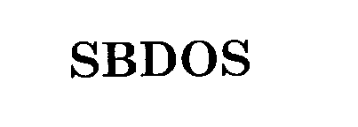  SBDOS