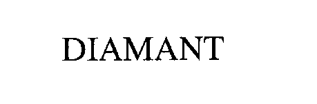 Trademark Logo DIAMANT