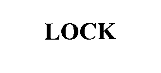 Trademark Logo LOCK