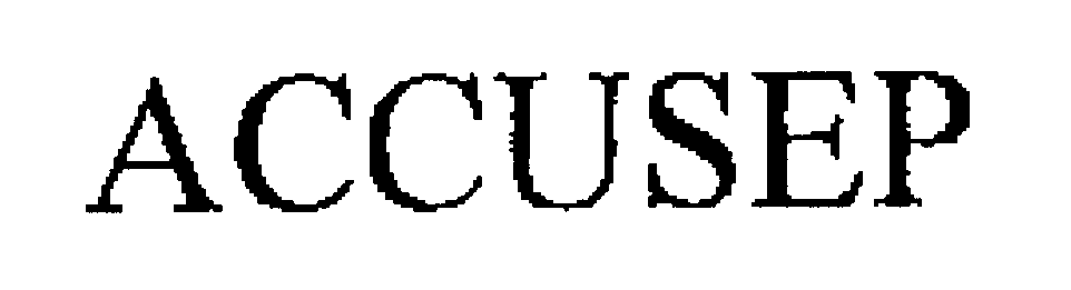 Trademark Logo ACCUSEP