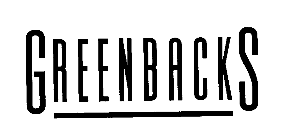 Trademark Logo GREENBACKS