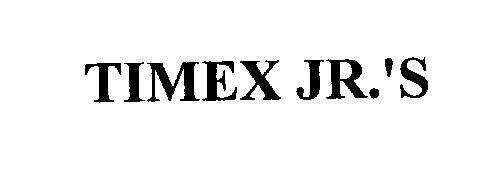 Trademark Logo TIMEX JR.'S