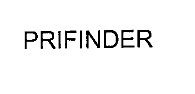  PRIFINDER