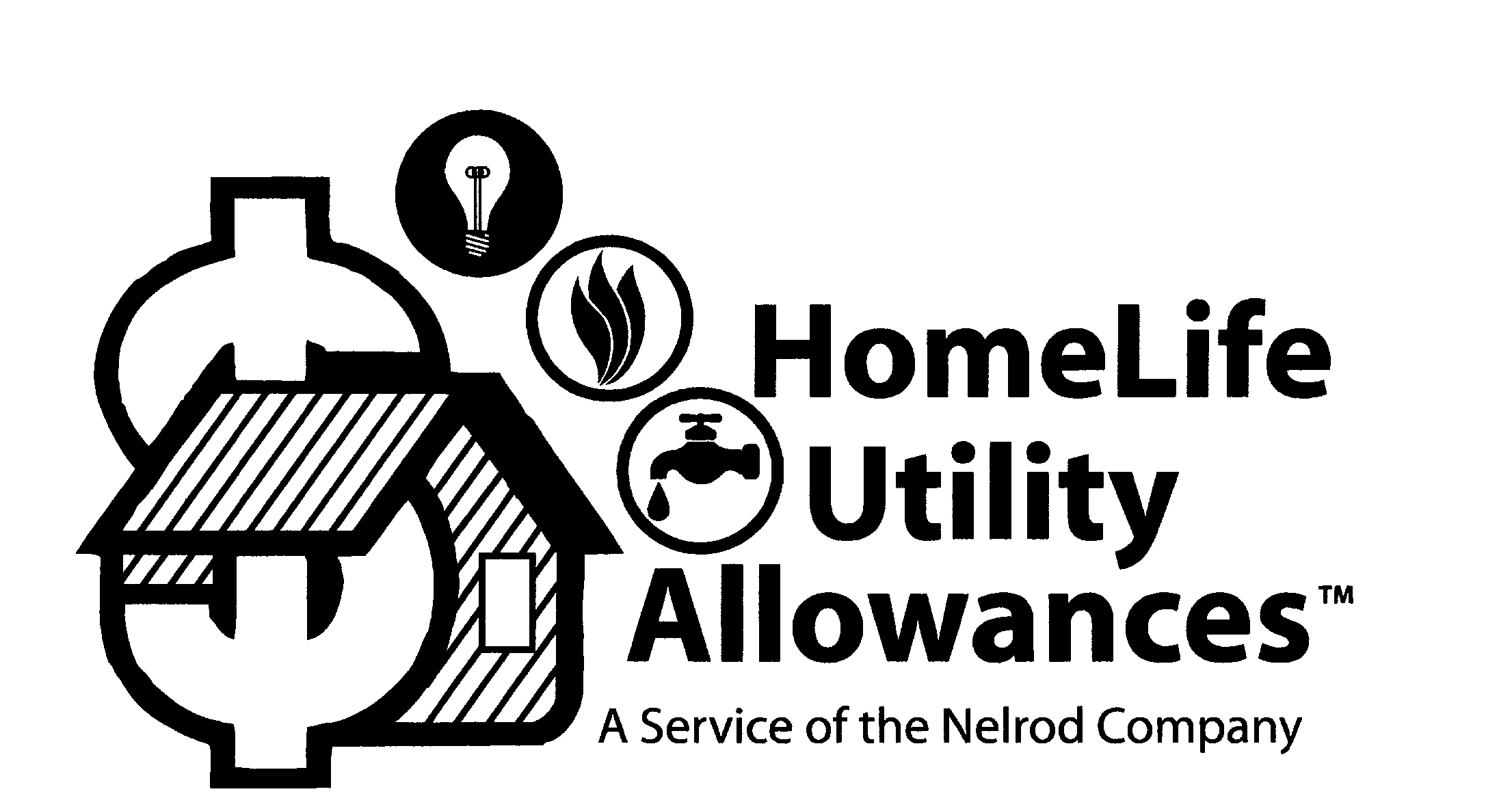 Trademark Logo HOMELIFE UTILITY ALLOWANCES A SERVICE OF THE NELROD COMPANY