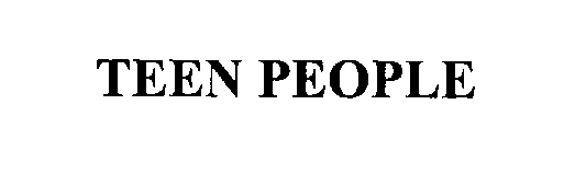 Trademark Logo TEEN PEOPLE