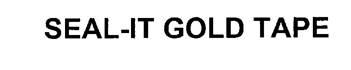 Trademark Logo SEAL-IT GOLD TAPE