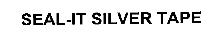 Trademark Logo SEAL-IT SILVER TAPE