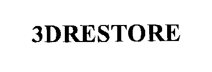Trademark Logo 3DRESTORE