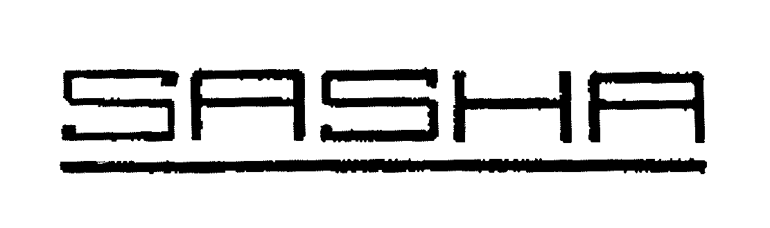 Trademark Logo SASHA