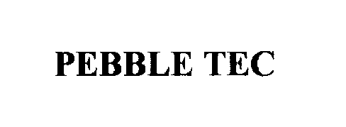 Trademark Logo PEBBLE TEC