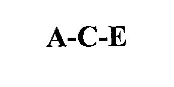 Trademark Logo A-C-E