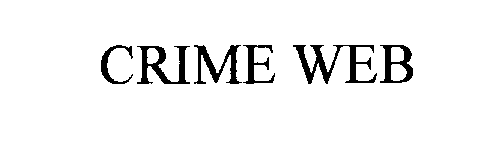 Trademark Logo CRIME WEB