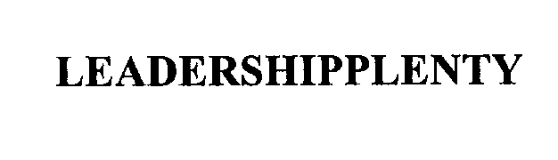 Trademark Logo LEADERSHIPPLENTY