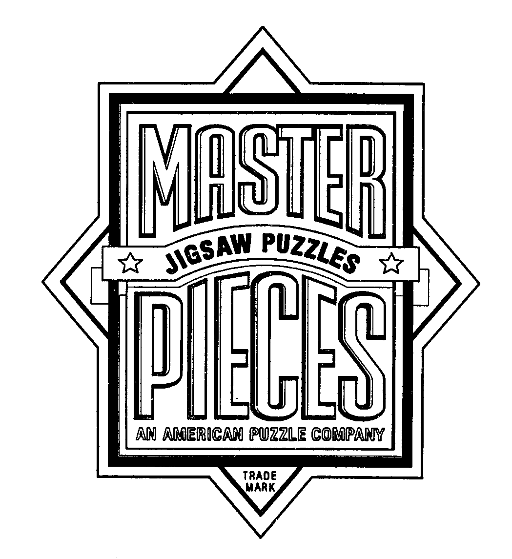  MASTER JIGSAW PUZZLES PIECES AN AMERICAN PUZZLE COMPANY