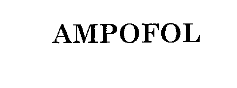Trademark Logo AMPOFOL