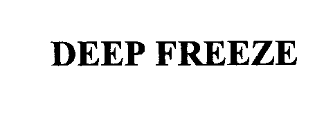 Trademark Logo DEEP FREEZE